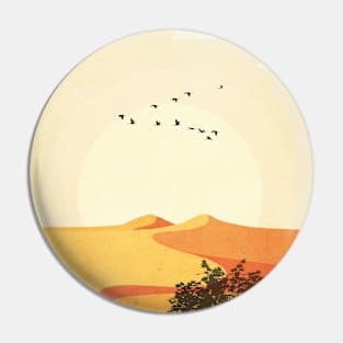 Dessert Dunes Design Pin