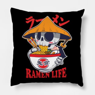 Death Ramen Life Pillow