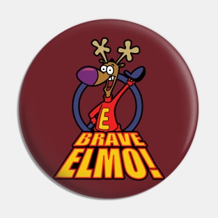 Brave Elmo Pin