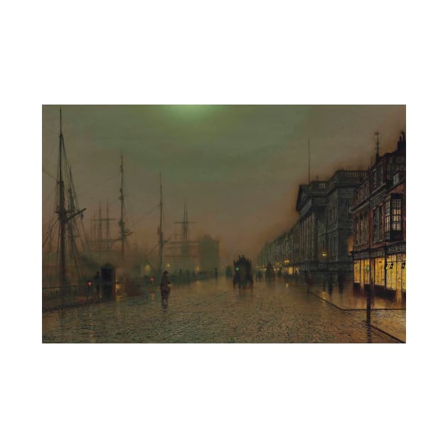 Reekie, Glasgow by John Atkinson Grimshaw by Classic Art Stall