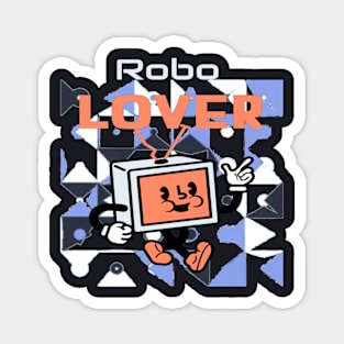 Robo Lover Magnet