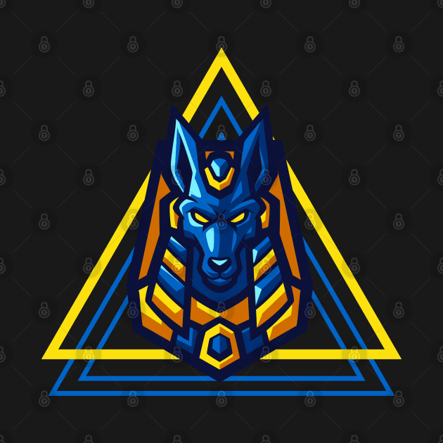 Anubis Egyptian God eSports Style by Outfit Clothing