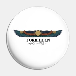 Forbidden Adventure Logo Pin