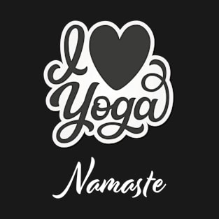 Yoga Joga Namaste Cat Dog Mandala Llama Gift Idea T-Shirt