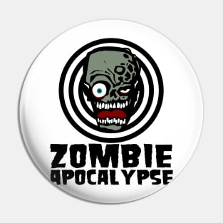 Zombie Apocalypse Pin