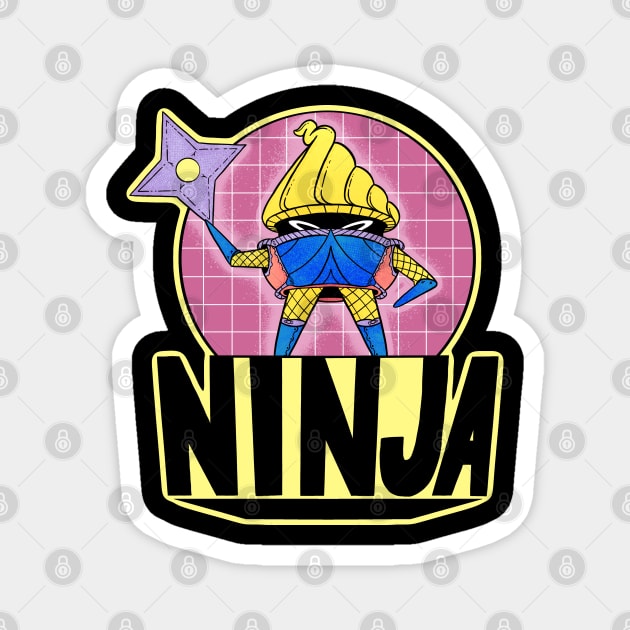 Ninja Gem Cookie Magnet by Hojyn