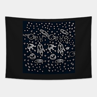 Space pattern Tapestry