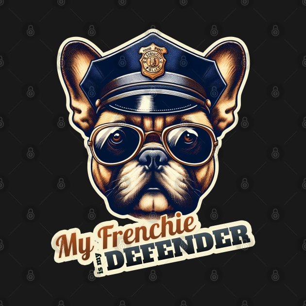 French Bulldog Police by k9-tee