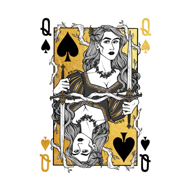 Jude, queen of spades by ritta1310