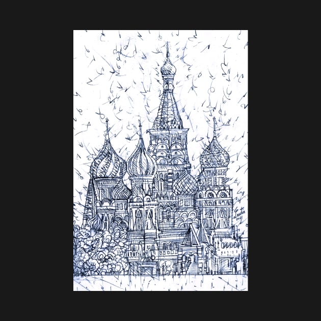 KREMLIN - pencil painting by lautir