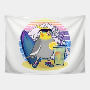 Summer Cockatiel Tapestry