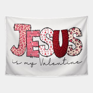 Christian Valentine Day Jesus Religious Valentine Women Girl Tapestry