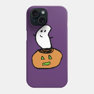 Haunted pumpkin Phone Case