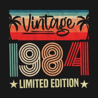 Vintage 1984 Limited Edition - 39th Birthday Vintage Design T-Shirt