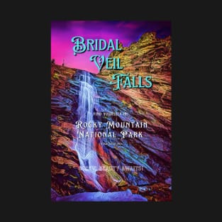 Bridal Veil Falls Poster T-Shirt