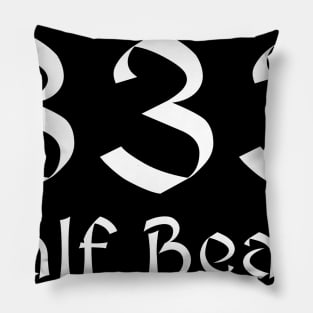 333 Half Beast Pillow