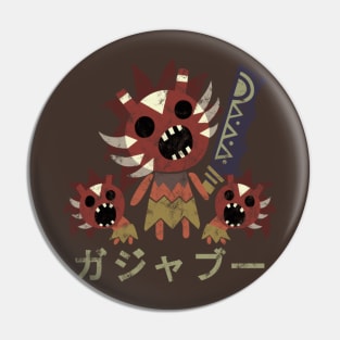 Monster Hunter World Gajalaka Kanji Pin