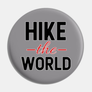 Hike the world Pin