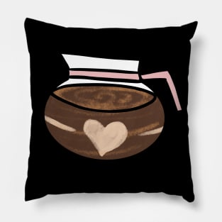 Coffee Pot Cute Coffee Dates for Coffee Lovers Cute Coffee Pot Cafetiere I Love Coffee Latte Espresso Expresso French press Caffeine Lovers Gift Cute Coffee Lover Gift Cappuccino Arabica Latte Macchiato Unique Design Indie Design Pillow