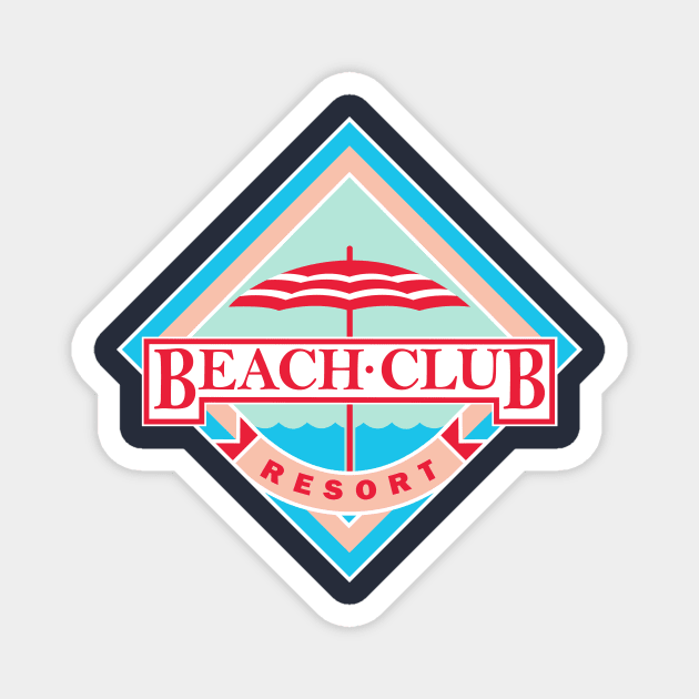 Beach Club Resort II Magnet by Lunamis