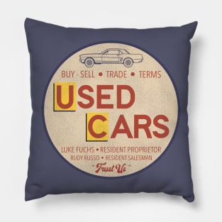 Used Cars Pillow