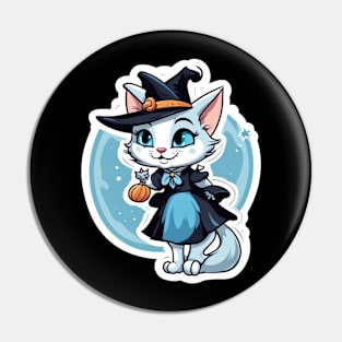 kitty witch Pin