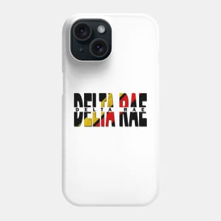 vintage typo Delta Rae Phone Case