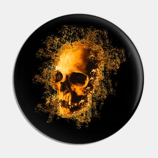 human skull Pin