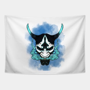 Oni Mask Tapestry