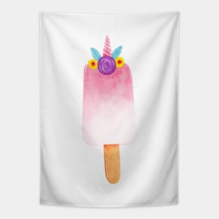 unicorn popsicle Tapestry