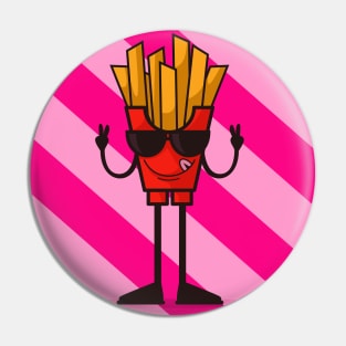 Cool fries Pin