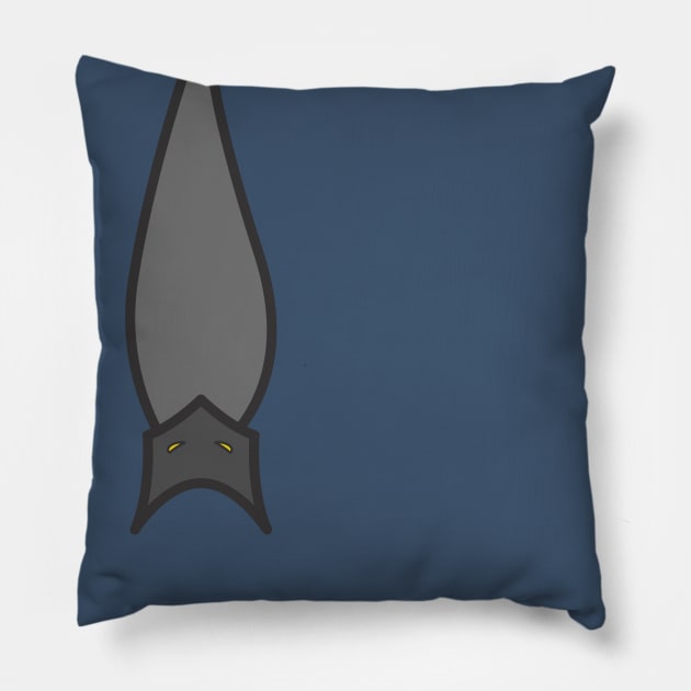 A Simple Bat Pillow by NewWorldIsHere