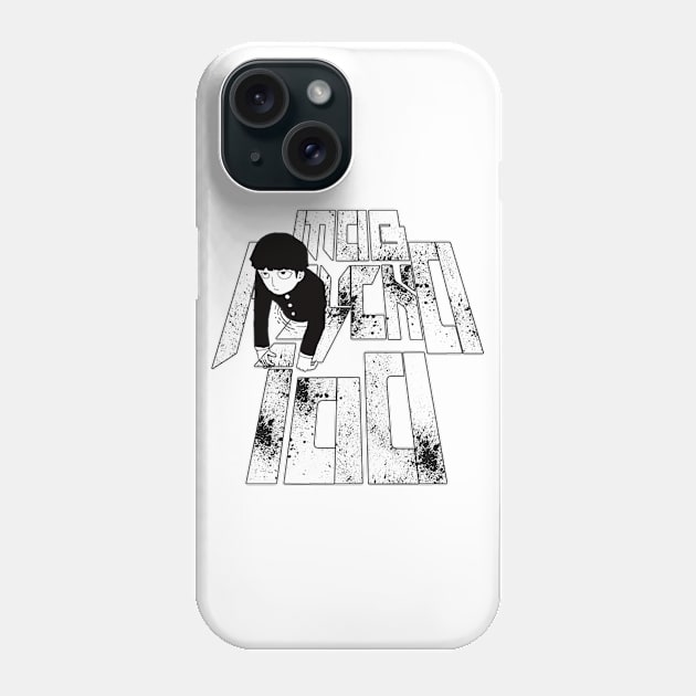 MOB PSYCHO Phone Case by KronoShop