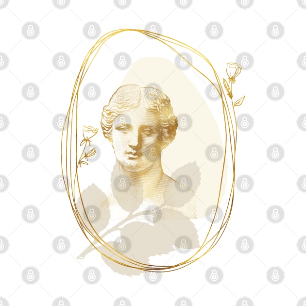 Grecian Goddess Illustration by Biophilia