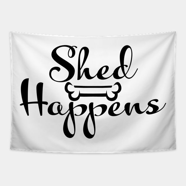 Shed Happens Tapestry by Design_451