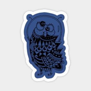 Owl Astronaut 2 Magnet