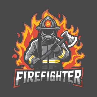 Firefighter Logo T-Shirt