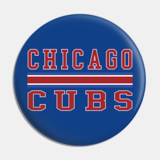 Chicago Cubs Baseball Pin