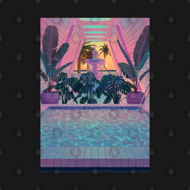 Vaporwave Giclée by 1cosmozach