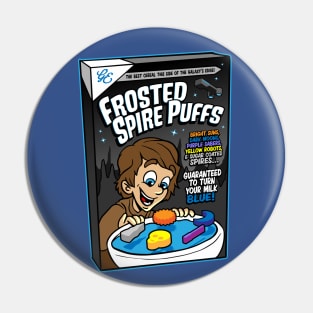 Frosted Spire Puffs Pin