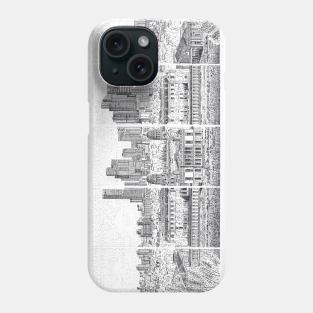 Typewriter Art: Greenwich Park Phone Case