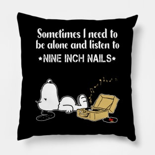 NIN Nails // Aesthetic Vinyl Record // Pillow