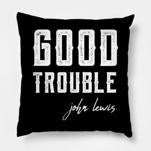 Good Trouble black lives matter Pillow