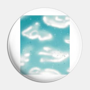 Cloudy Skies Aesthetic | Nature | Silver-Lining Pin