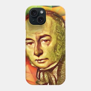 Isambard Kingdom Brunel Snow Portrait | Isambard Kingdom Brunel Artwork 15 Phone Case