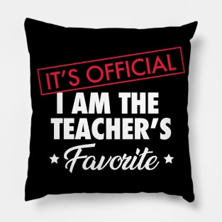 It's Official. I Am The Teacher's Favorite Pillow