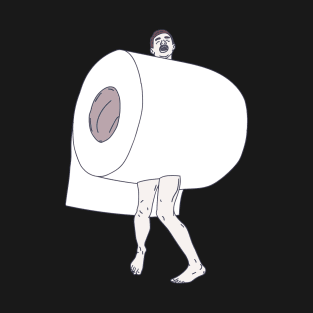 Toilet Paper Apocalypse - Loo Paper Monster T-Shirt