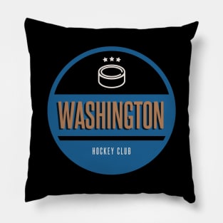 washington hockey club Pillow