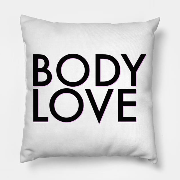 body love Pillow by Natterbugg