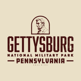 Gettysburg National Military Park (Brown) T-Shirt